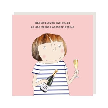 Friend Birthday Card Another Bottle, 2 of 2