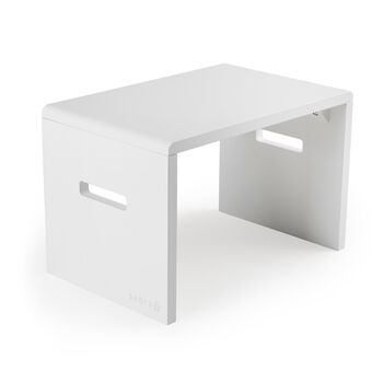 Sebra Step Stool In Classic White, 4 of 4