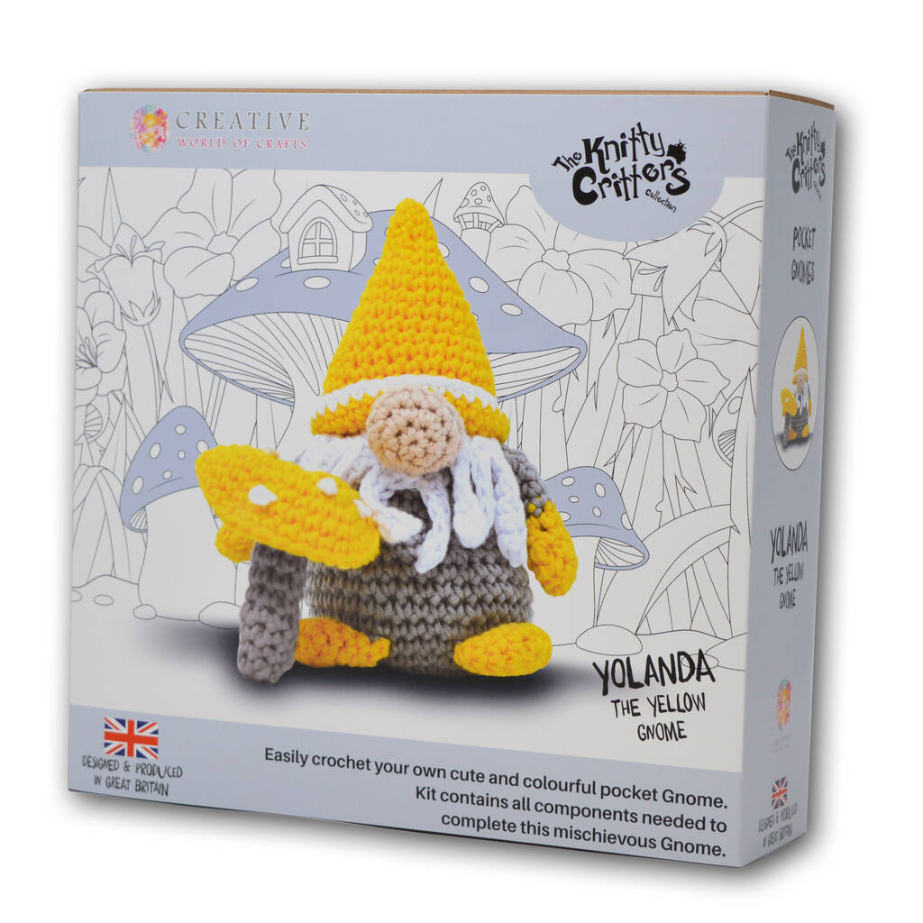 Herrschners Lovable Gnomes Crochet Kit