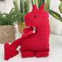 Welsh Dragon Knitting Pattern, thumbnail 1 of 1