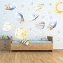 Space Rockets Planets And Stars Wall Sticker Set, thumbnail 5 of 5