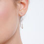 Short Feeder Earrings, thumbnail 3 of 4