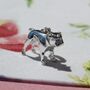 English Bulldog Charm Sterling Silver, thumbnail 1 of 10