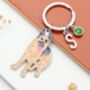 German Shepherd Personalised Keyring, Alsatian Dog Owner Gift, thumbnail 6 of 10