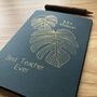 Personalised Monstera Thank You Teacher Gold Foil Card, thumbnail 2 of 9