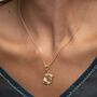 Gold Plated Koi Fish Charm Necklace, thumbnail 3 of 7