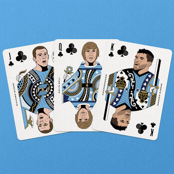 Man City Playing Cards | Gift For Football Fans, 5 of 11