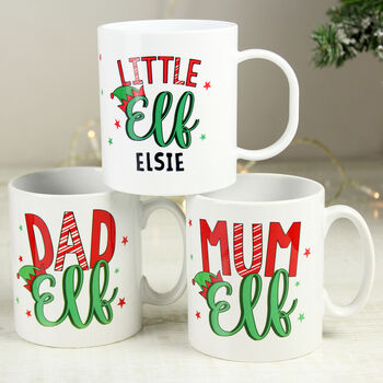 Personalised Little Elf Plastic Mug, 3 of 3