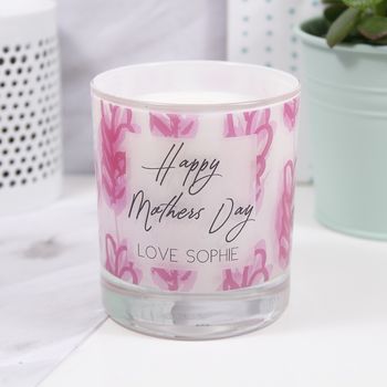 Personalised Mother's Day Patterned Scented Candle, 4 of 6