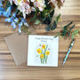 Personalised Daffodil Mother's Day Card, thumbnail 6 of 7