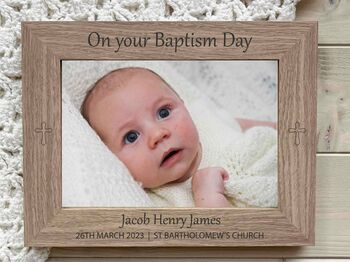 Baptism Photo Frame, 2 of 2