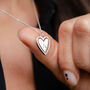 Personalised Spinning Love Heart Necklace, thumbnail 1 of 9