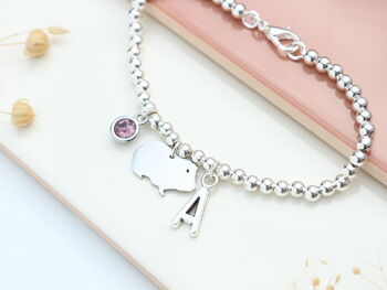 Guinea Pig Personalised Charm Bracelet, 4 of 10