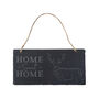 Pheasant 'Home Sweet Home' Slate Hanging Sign, thumbnail 2 of 2