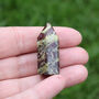 Dragon Bloodstone Gemstone Mini Tower, thumbnail 2 of 4