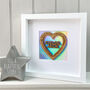 24th 34th Opal Wedding Anniversary Personalised Heart, thumbnail 1 of 2