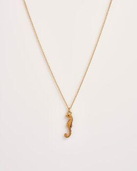 Seahorse Short Necklace, 3 of 6