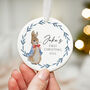 Baby's First Christmas Ornament With Name And Year, thumbnail 7 of 7