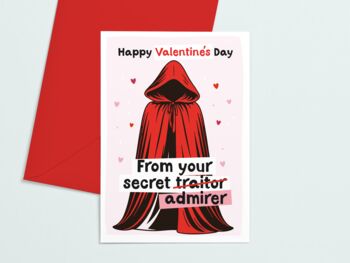 Funny Secret Traitors Valentines Card, 3 of 5