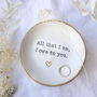 Hand Stamped Personalised Dish For Mother, thumbnail 2 of 5