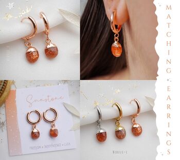 Sunstone Necklace, 5 of 10