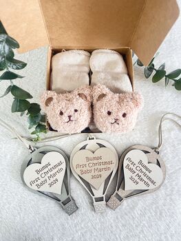 Mummy And Bumps First Christmas Gift Box For Expecting Parents, 4 of 11