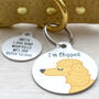 Poodle Personalised Dog Name ID Tag, thumbnail 10 of 12