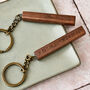 Personalised Home Sweet Home Wooden Keyring, thumbnail 2 of 3