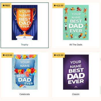 The Best Dad Ever! Personalised Father's Day Gift Book, 7 of 7