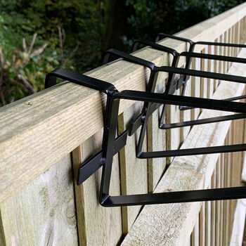 Hanging Basket Bracket Pack For Wooden Fence Panels, 3 of 5