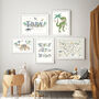 Dinosaur World Map Print With Dinosaur Names, thumbnail 4 of 7