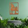 Metal Horse Hanging Wall Art Bold Stallion Silhouette Design, thumbnail 9 of 10