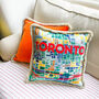 Toronto City Map Tapestry Kit, thumbnail 1 of 6
