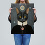 Interplanetary Cat King Futuristic Wall Art Print, thumbnail 2 of 6