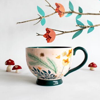 Large Porcelain Decorative Mug With Hidden Rabbit, 3 of 8