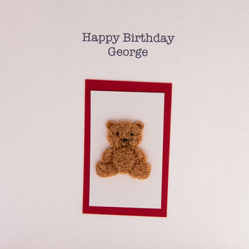 Birthday Card With Teddy, 2 of 2