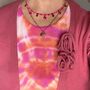 'La Vie En Rose' Opal Chalcedony And Garnet Necklace, thumbnail 3 of 8