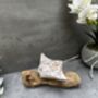 Multi Coloured Wooden Stingray On Teak Root Stand Gift, thumbnail 11 of 12