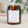 Personalised Engagement Apothecary Jar Candle, thumbnail 2 of 7
