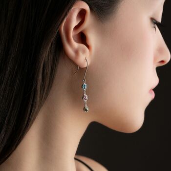 Personalised Birthstone Family Earrings, 4 of 9