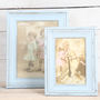Wooden Vintage Style Blue Photo Frame, thumbnail 6 of 6