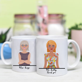 Personalised Create Your Own Teacher Thank You Gift Mug, 8 of 8