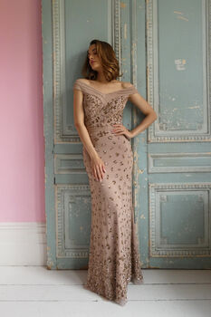Kehlani Embellished Off The Shoulder Dress, 4 of 8