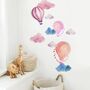 Hot Air Balloons Kid’s Room Decal Sticker, thumbnail 2 of 6