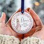 Baby Girl's First Christmas Tree Decoration, thumbnail 5 of 11