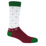 Royal Flush Red And Snowflake White Men's Socks Bundle, thumbnail 4 of 5