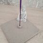 Meditating Buddha Grey Incense Burner, thumbnail 2 of 6