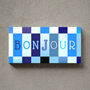 Bonjour Sign Personalised Print Gift, thumbnail 8 of 10