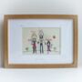 Personalised Family Picture Portrait Embroidery, thumbnail 2 of 12