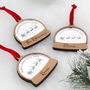 Personalised Snow Globe Style Christmas Bauble, thumbnail 2 of 5